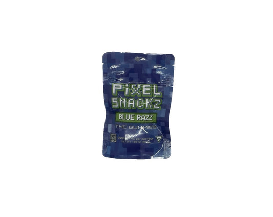 Pixel Snackz 200MG Gummies | Blue Razz
