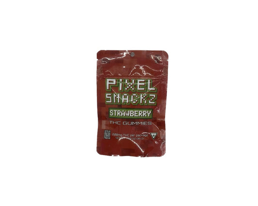 Pixel Snackz 200MG Gummies | Strawberry